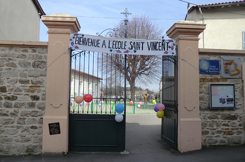 Entrée école St Vincent