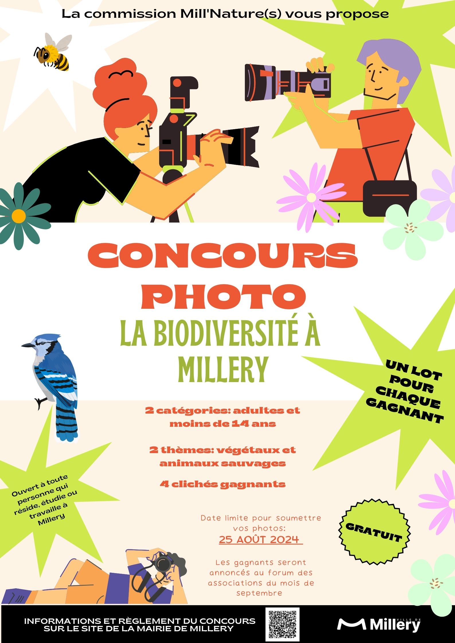 Affiche concours photo biodiversité