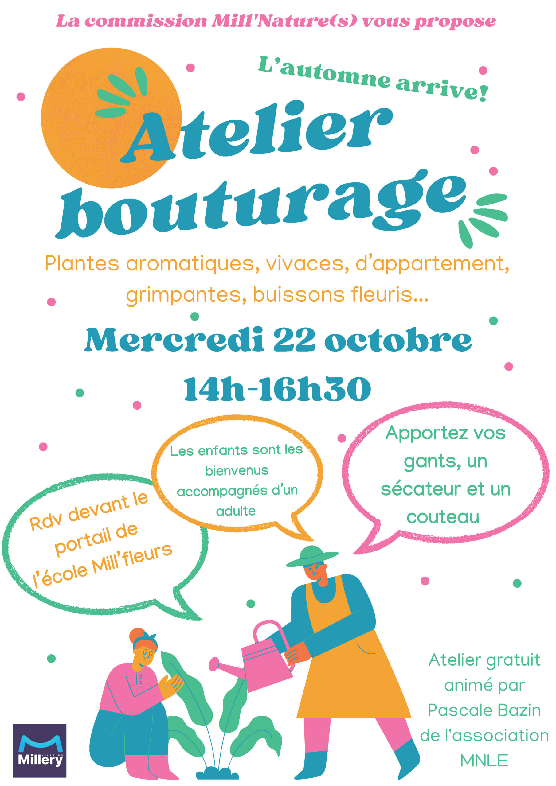 Atelier bouturage - Mill'Natures
