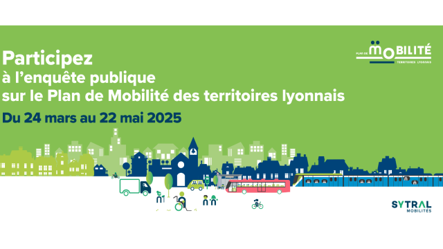 Avis d'enquête publique Plan de Mobilité des territoires lyonnais