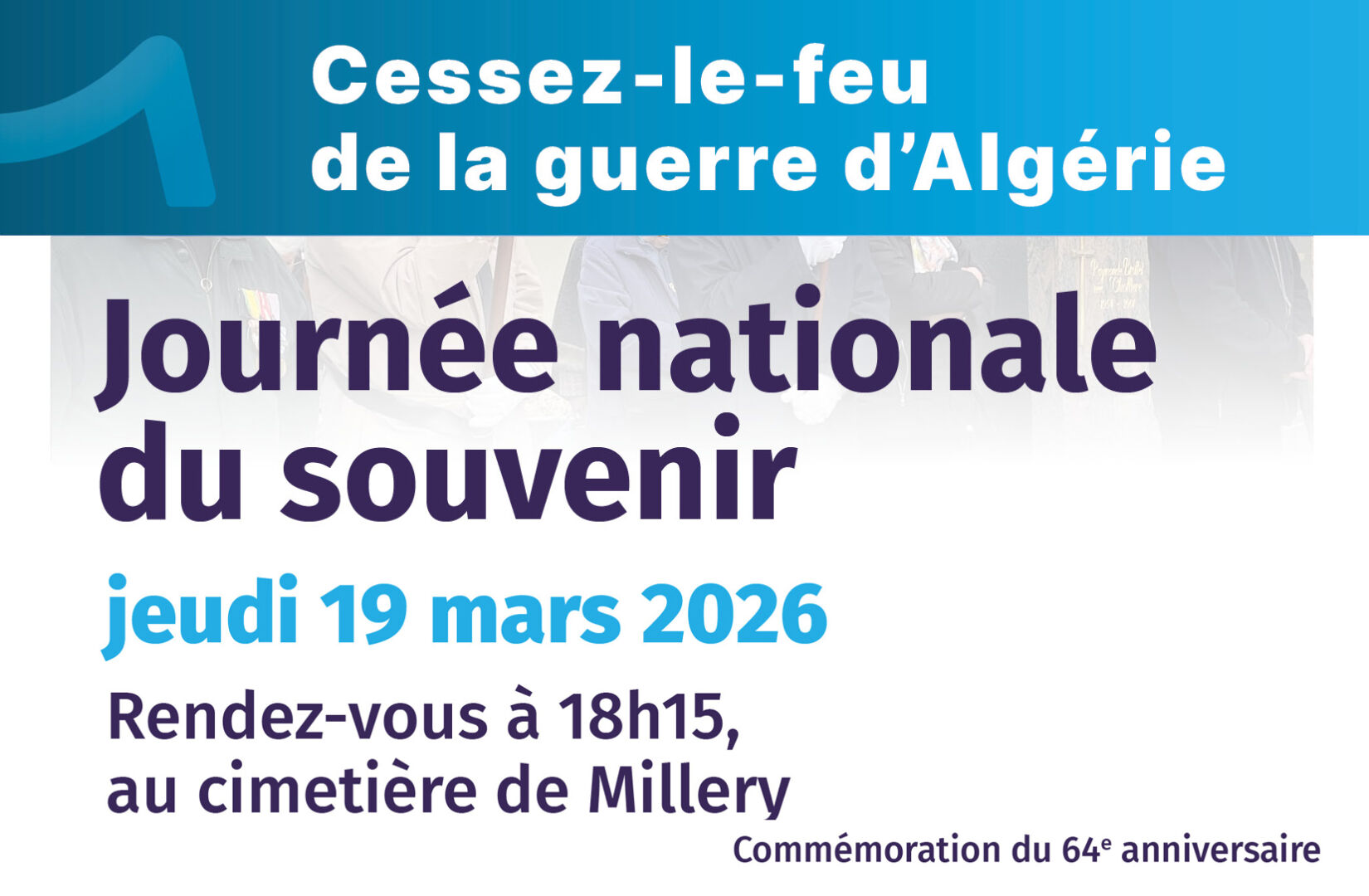 Commémoration du 19 mars 1962