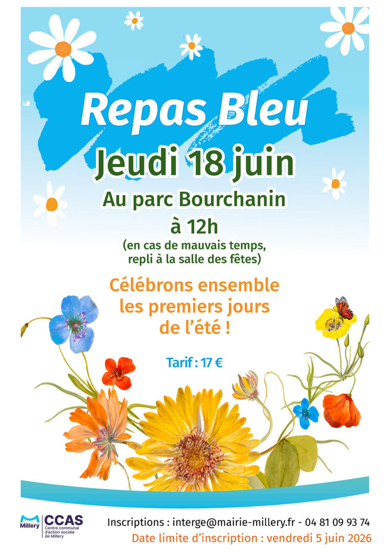 Repas bleu