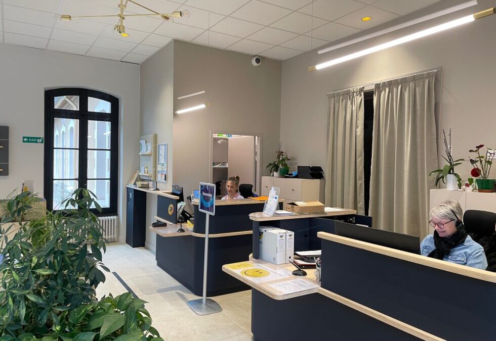 La mairie et Agence postale communale