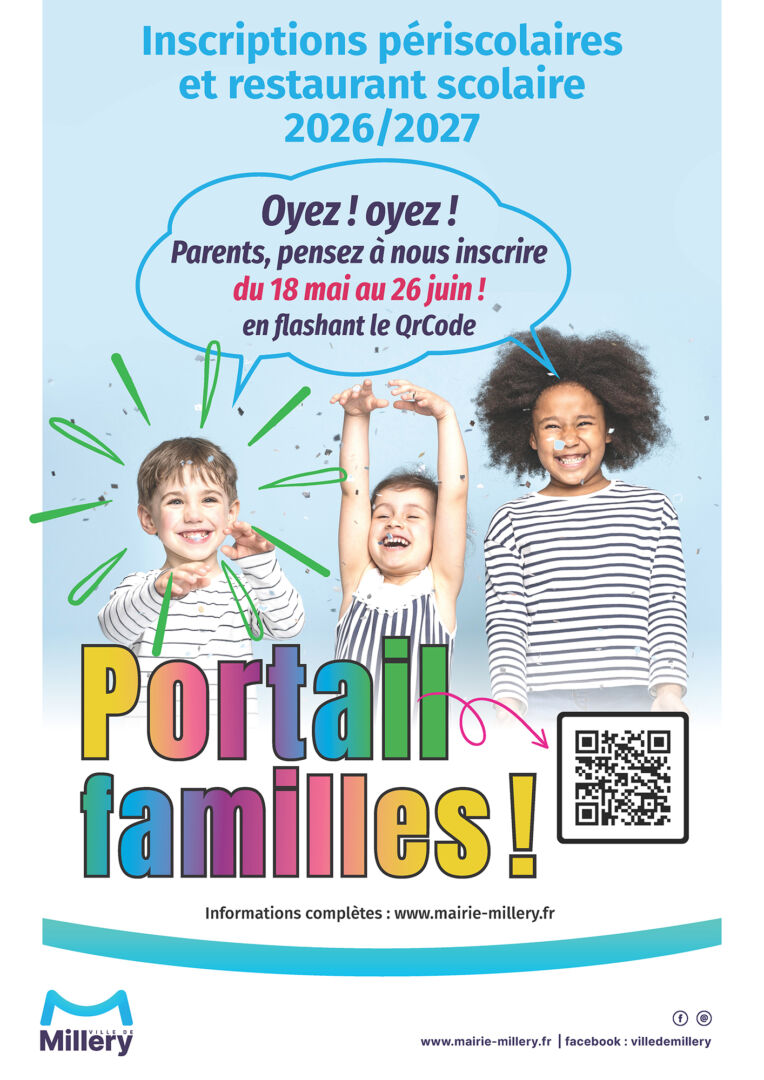 Campagne d'inscription périscolaire et restaurant scolaire 2026 - 2027