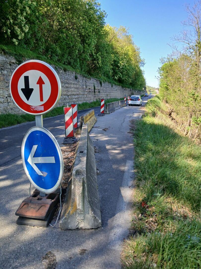 Travaux de confortement du talus sur la RD 315
